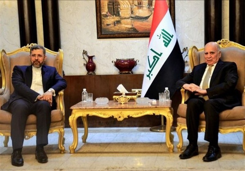 خطيب زاده يجري مشاورات مع وزير الخارجية العراقي