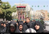 سوگ مردم قزوین در ماتم شهادت امام حسن عسکری(ع)