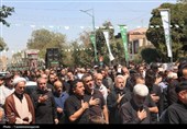 سوگ مردم قزوین در ماتم شهادت امام حسن عسکری(ع)