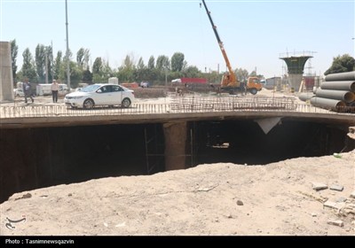 روایتی تصویری از بازدید خبرنگاران از پروژه‌های عمرانی شهرداری قزوین