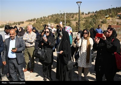 روایتی تصویری از بازدید خبرنگاران از پروژه‌های عمرانی شهرداری قزوین