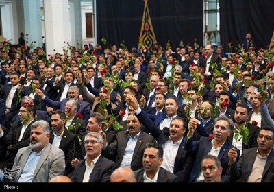 آئین تحلیف وکلای استان فارس در حرم شاهچراغ (ع)