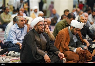 جشن عید بیعت، در سومین حرم اهل‌بیت علیهم السلام