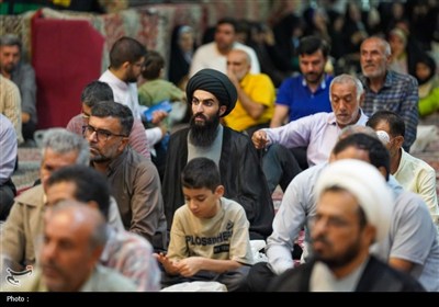 جشن عید بیعت، در سومین حرم اهل‌بیت علیهم السلام