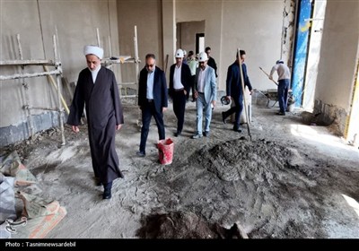 بازدید میدانی رئیس کل دادگستری استان از پروژه های عمرانی قضا ...