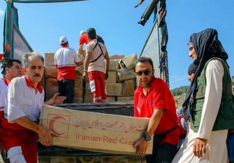 ارسال بیش از 100 تن اقلام امدادی جمعیت هلال‌احمر ایران برای زلزله‌زدگان افغانستان