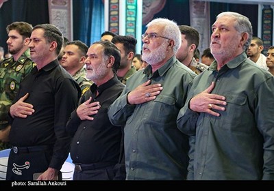 گرامیداشت حافظ قرآن و شهید مدافع امنیت سرهنگ پاسدار رحیم محمدی