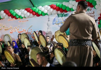 اجتماع بزرگ دف‌نوازان مریوان