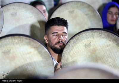 اجتماع بزرگ دف‌نوازان مریوان