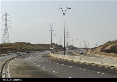 آیین افتتاح تقاطع سپهر-مهدی آباد -شهربازی سوستان جنت و باغ ایرانی