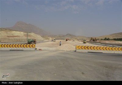 آیین افتتاح تقاطع سپهر-مهدی آباد -شهربازی سوستان جنت و باغ ایرانی