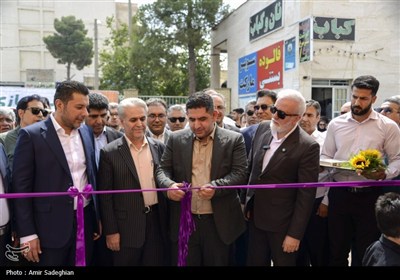 آیین افتتاح تقاطع سپهر-مهدی آباد -شهربازی سوستان جنت و باغ ایرانی