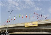 آیین افتتاح تقاطع سپهر-مهدی آباد -شهربازی سوستان جنت و باغ ایرانی