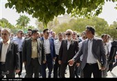 آیین افتتاح تقاطع سپهر-مهدی آباد -شهربازی سوستان جنت و باغ ایرانی