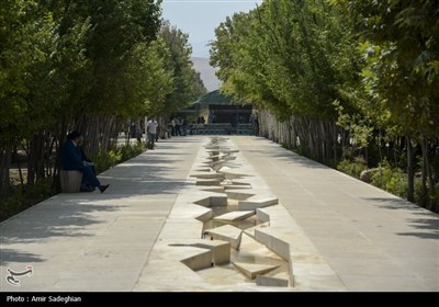 آیین افتتاح تقاطع سپهر-مهدی آباد -شهربازی سوستان جنت و باغ ایرانی