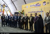 آیین افتتاح تقاطع سپهر-مهدی آباد -شهربازی سوستان جنت و باغ ایرانی