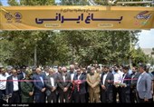 آیین افتتاح تقاطع سپهر-مهدی آباد -شهربازی سوستان جنت و باغ ایرانی