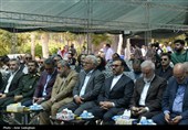 آیین افتتاح تقاطع سپهر-مهدی آباد -شهربازی سوستان جنت و باغ ایرانی