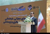 آیین افتتاح تقاطع سپهر-مهدی آباد -شهربازی سوستان جنت و باغ ایرانی