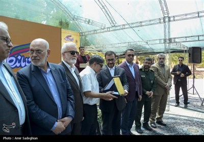 آیین افتتاح تقاطع سپهر-مهدی آباد -شهربازی سوستان جنت و باغ ایرانی