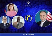 مباحثات هاتفیة بین عراقجی ووزراء خارجیة الیونان وسلوفینیا وسیرالیون