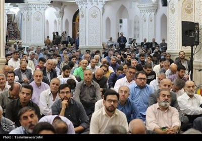 حضور گسترده مردم انقلابی در نماز سیاسی‌ ـ عبادی جمعه اردبیل