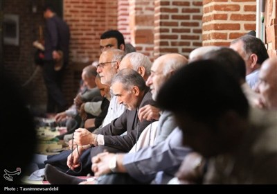 حضور گسترده مردم انقلابی در نماز سیاسی‌ ـ عبادی جمعه اردبیل