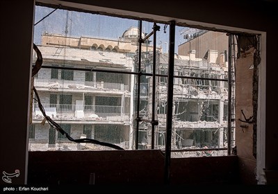 بازدید از روند بازسازی نقاط آسیب دیده در جنگ 12 روزه