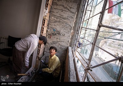 بازدید از روند بازسازی نقاط آسیب دیده در جنگ 12 روزه