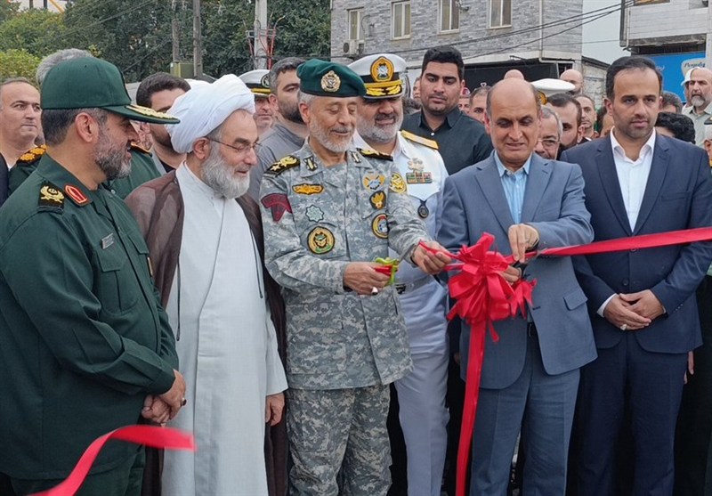 تقاطع غیرهمسطح شهدای نیروی دریایی رشت افتتاح شد