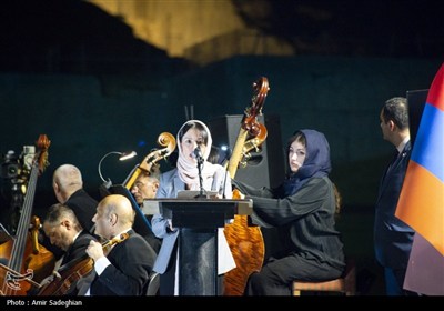 ارکستر فیلارمونیک ارمنستان در مجموعه جهانی تخت جمشید