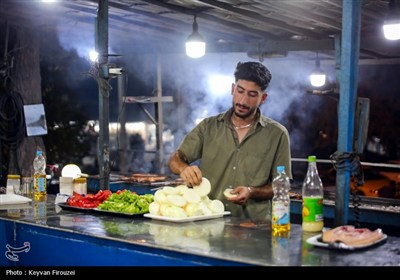شب های دریاچه زریبار مریوان