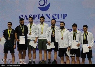پایان رقابت‌های بین‌المللی بدمینتون جام کاسپین در گیلان