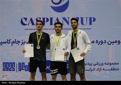 پایان رقابت‌های بین‌المللی بدمینتون جام کاسپین در گیلان