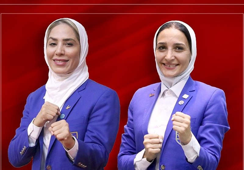 قضاوت 2 بانوی ایرانی در مسابقات تکواندو قهرمانی جهان