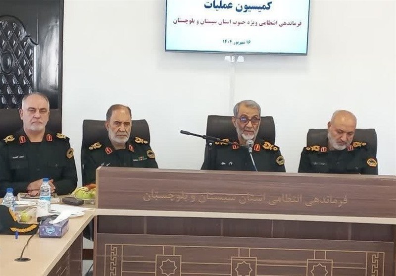 سردار رضایی: تروریست‌های حمله‌کننده به پاسگاه‌های دامن ایرانشهر به هلاکت رسیدند‌