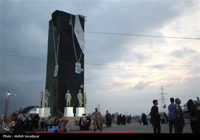 گزارش تصویری از روایت پرچمداران گیلان