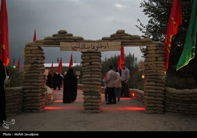 گزارش تصویری از روایت پرچمداران گیلان