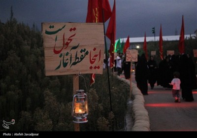 گزارش تصویری از روایت پرچمداران گیلان