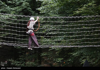 مجموعه ادونچر پارک (جی‌مکس) در منطقه توریستی نمک‌آبرود مازندران