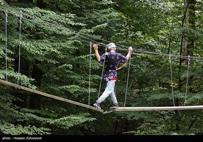 مجموعه ادونچر پارک (جی‌مکس) در منطقه توریستی نمک‌آبرود مازندران