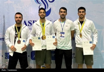زنجان،كسب،كاسپين،اميرحسين،حسني،بدمينتون،باقري