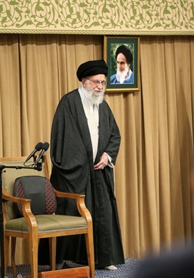 دیدار رئیس‌جمهور و اعضای هیئت دولت با مقام معظم رهبری