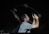 ماه‌گرفتگی در آسمان تهران