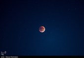 Blood Moon Mesmerizes Tehran Sky During Lunar Eclipse