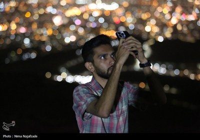ماه‌گرفتگی در آسمان - مشهد
