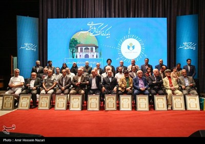 آیین نکوداشت نامداران فرهنگ و هنر استان قزوین