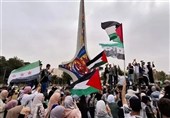 Syrians Rally in Damascus Demanding Rise against Israel, Liberation of Golan
