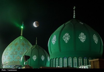 آسمان جمکران میزبان تماشای زیباترین کسوف قرن- عکس صفحه استان ...
