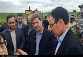 بازدید میدانی معاون از دو پروژه کلان عمرانی در شمال اردبیل